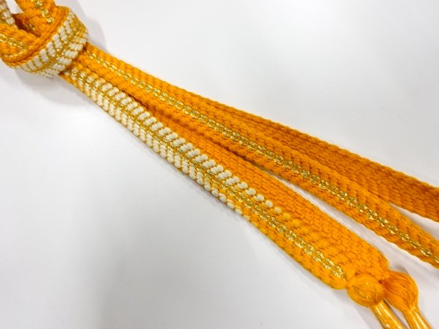 未使用品　正絹　手組帯締め